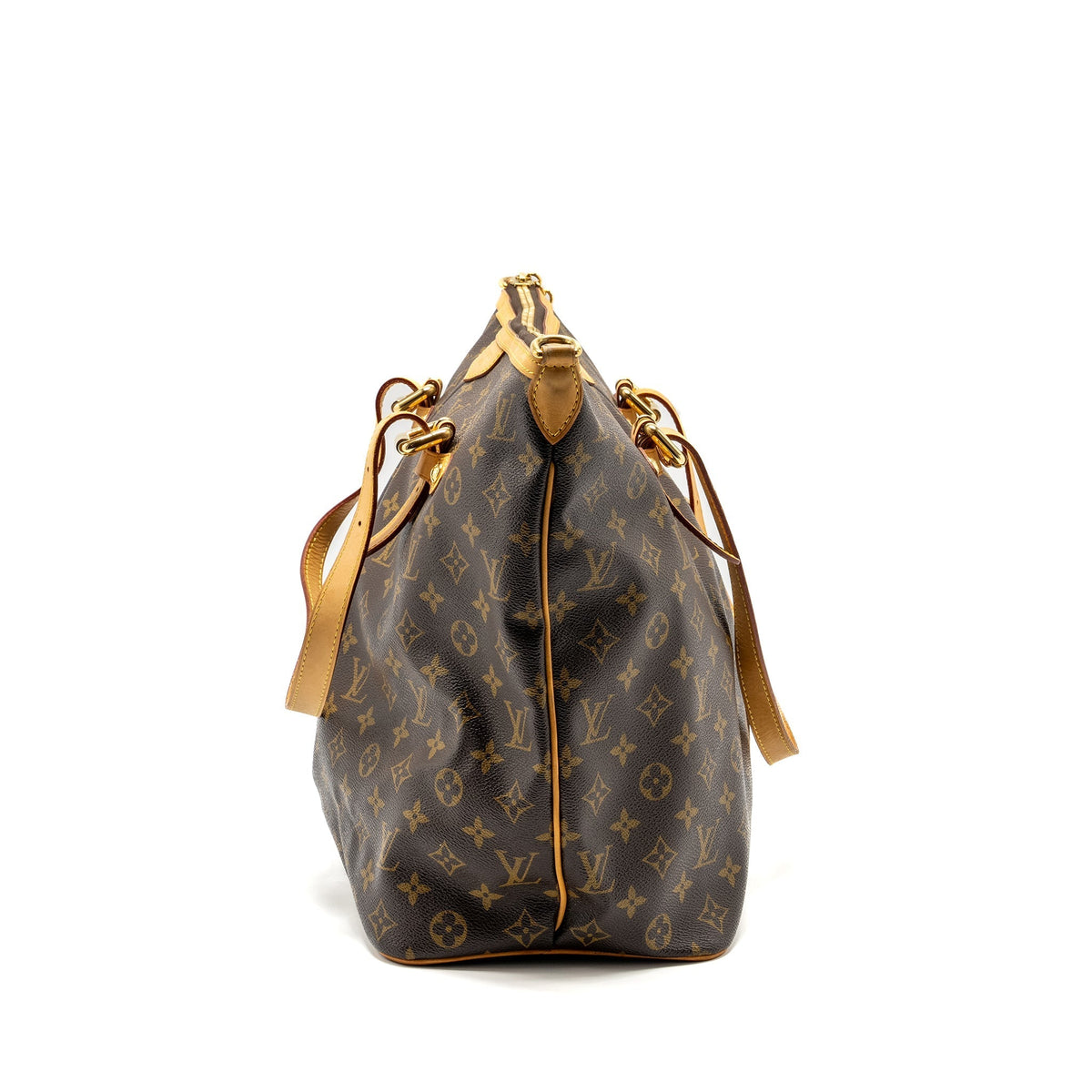 LOUIS VUITTON PALERMO GM TOTE BAG MONOGRAM CANVAS GHW