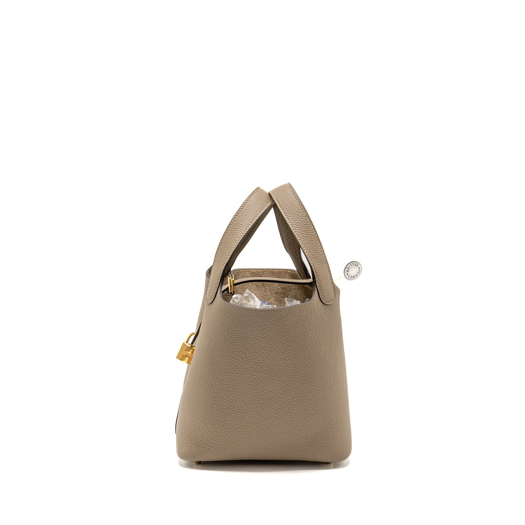HERMES PICOTIN 18 LOCK BAG CLEMENCE M1 ORIGAN GHW