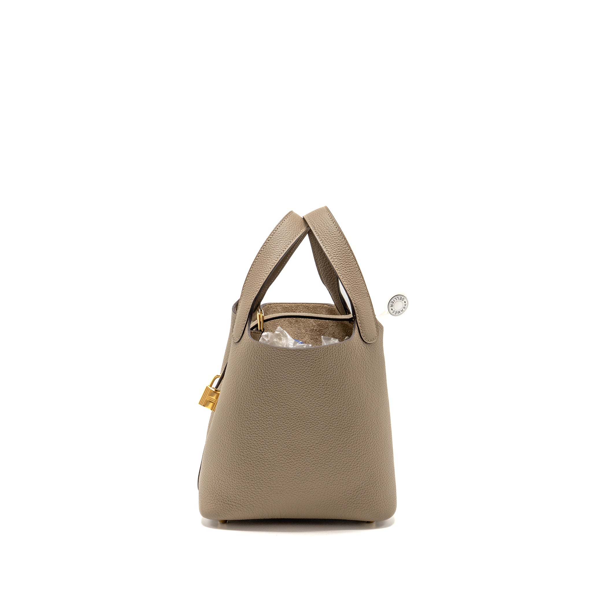 HERMES PICOTIN 18 LOCK BAG CLEMENCE M1 ORIGAN GHW