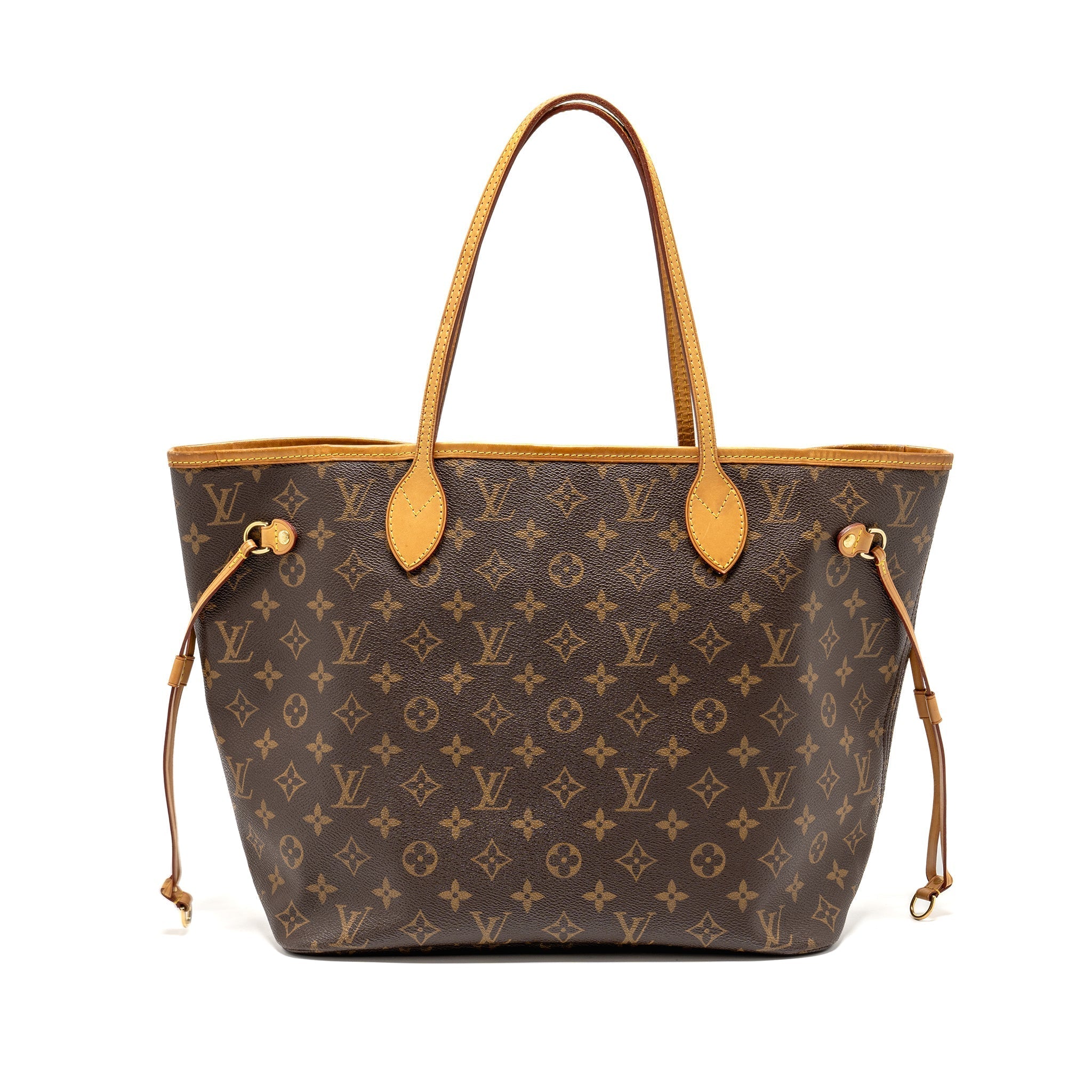 LOUIS VUITTON NEVERFULL MM MONOGRAM CANVAS GHW