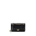 CHANEL MEDIUM CLASSIC DOUBLE FLAP BAG CAVIAR BLACK GHW