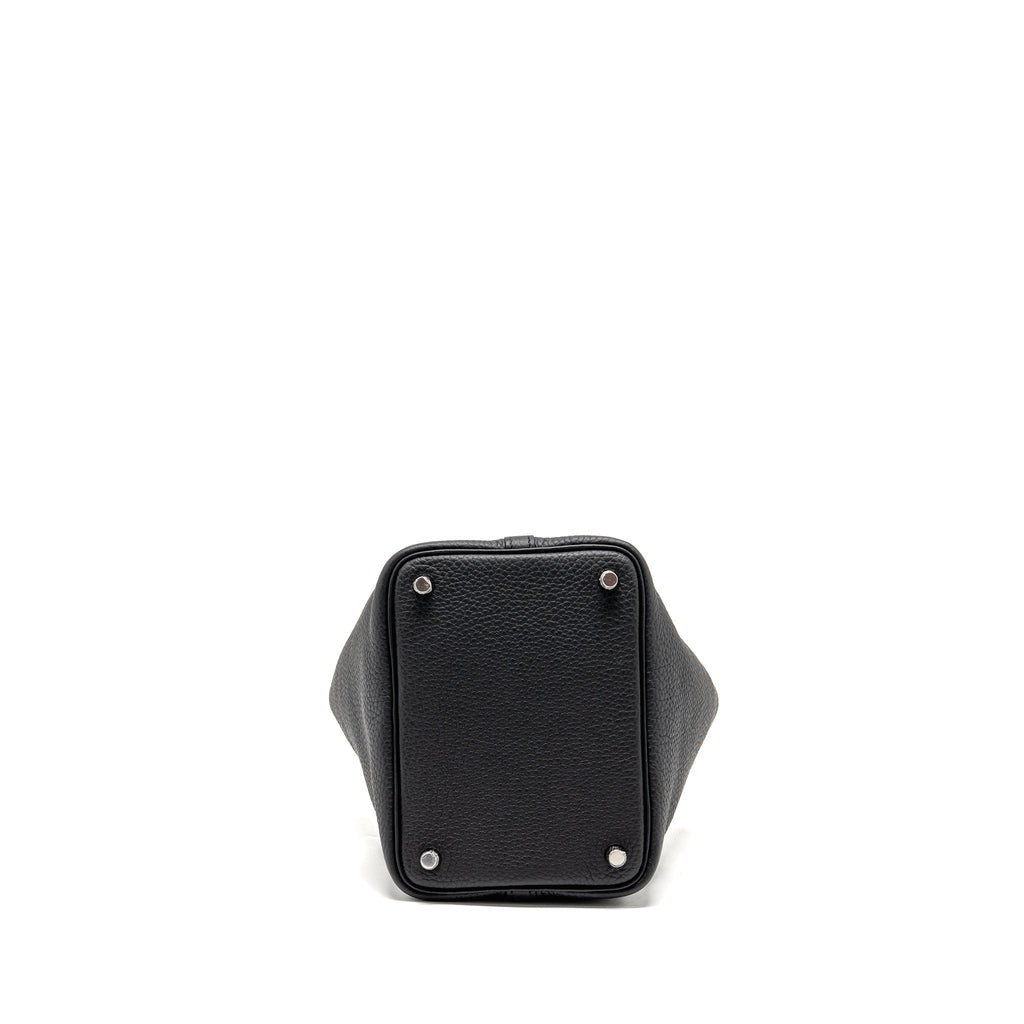 HERMES PICOTIN 18 LOCK BAG CLEMENCE BLACK SHW