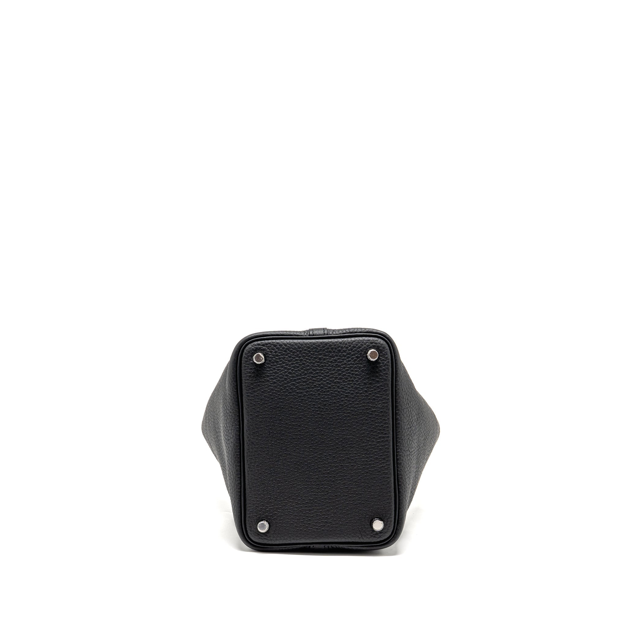 HERMES PICOTIN 18 LOCK BAG CLEMENCE BLACK SHW