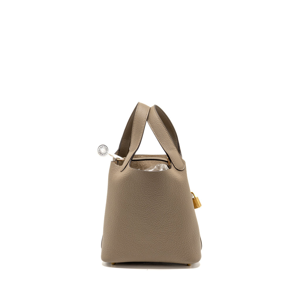 HERMES PICOTIN 18 LOCK BAG CLEMENCE M1 ORIGAN GHW