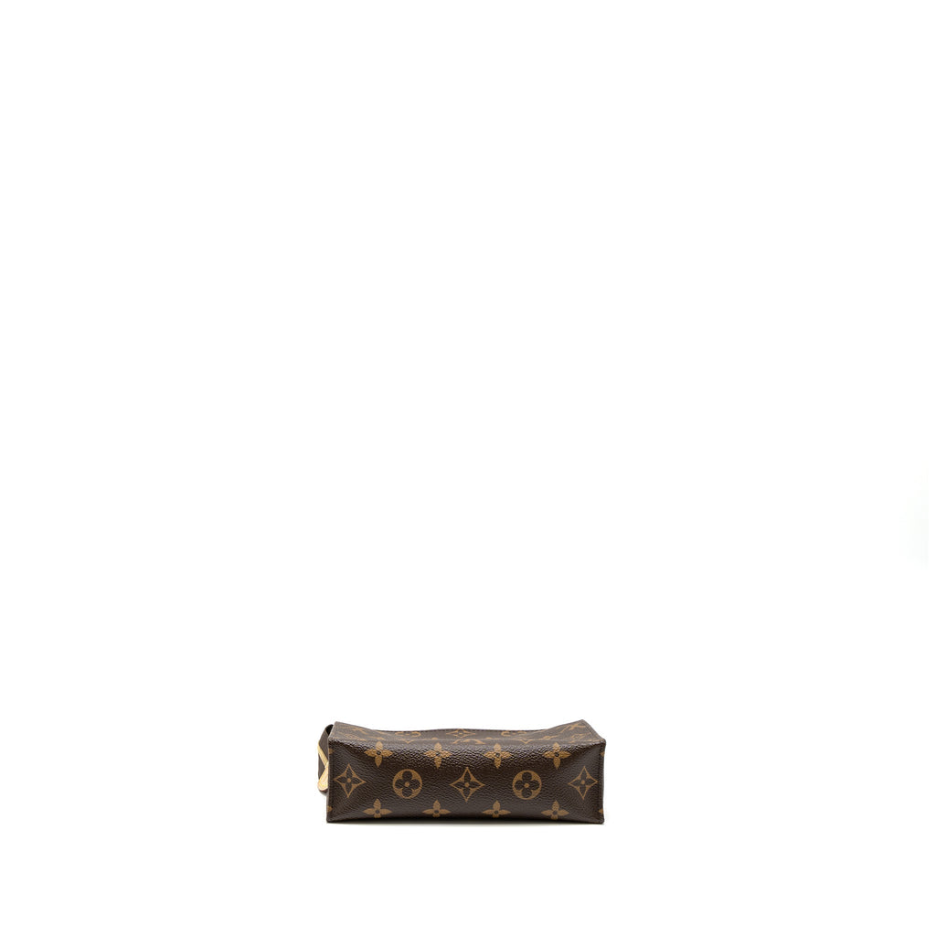 LOUIS VUITTON TOILETRY POCHETTE 19 MONOGRAM CANVAS GHW