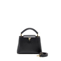 LOUIS VUITTON CAPUCINES BB CALFSKIN BLACK GHW