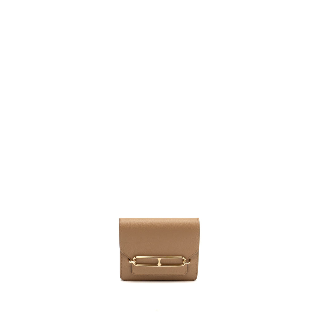 HERMES ROULIS SLIM EVERCOLOR CHAI / LIME GHW
