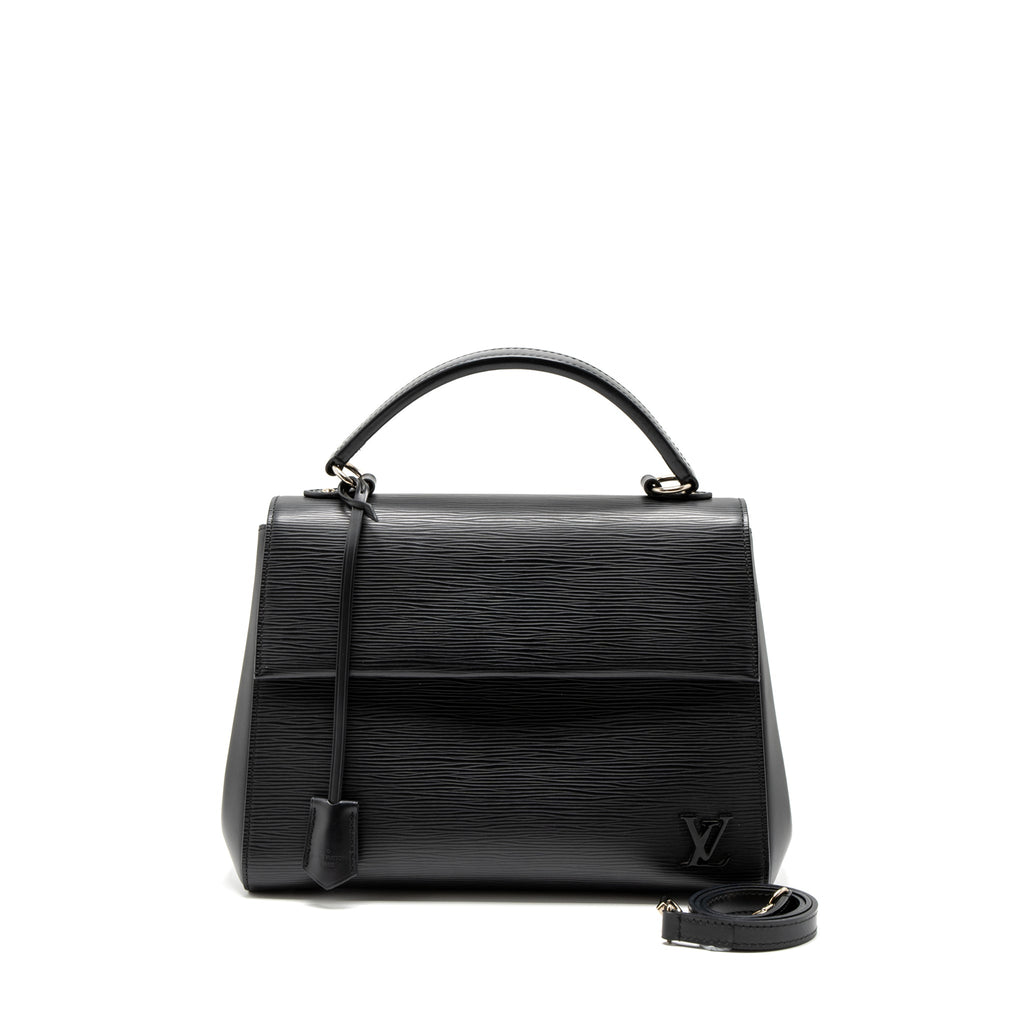 LOUIS VUITTON CLUNY MM EPI BLACK SHW
