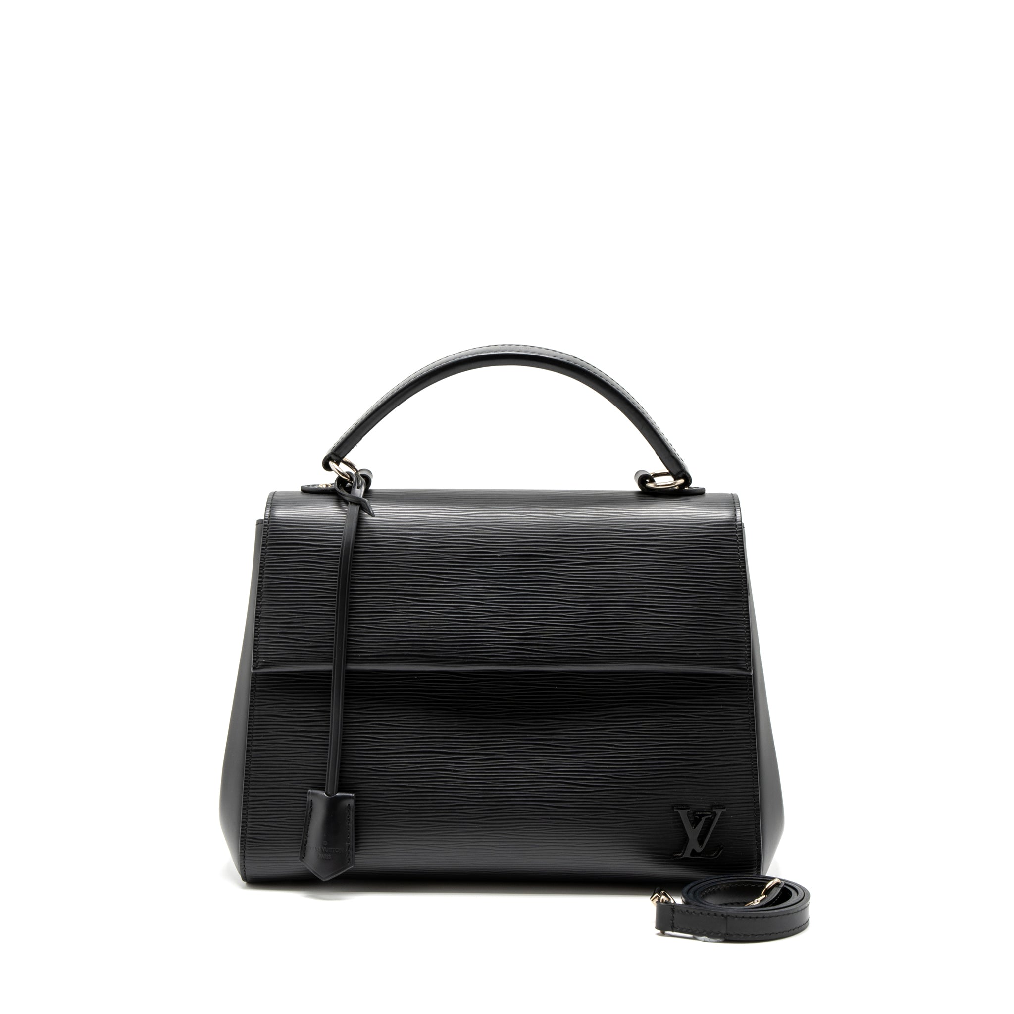 LOUIS VUITTON CLUNY MM EPI BLACK SHW