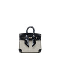 HERMES BIRKIN 25 TOILE SWIFT/CANVAS BLACK SHW