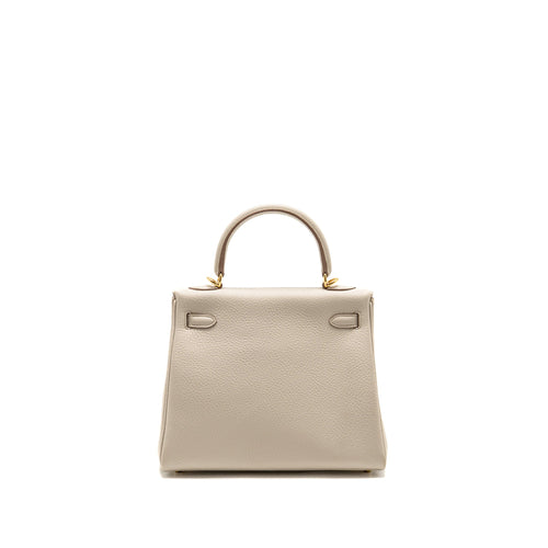 HERMES KELLY 25 TOGO 8L BETON GHW