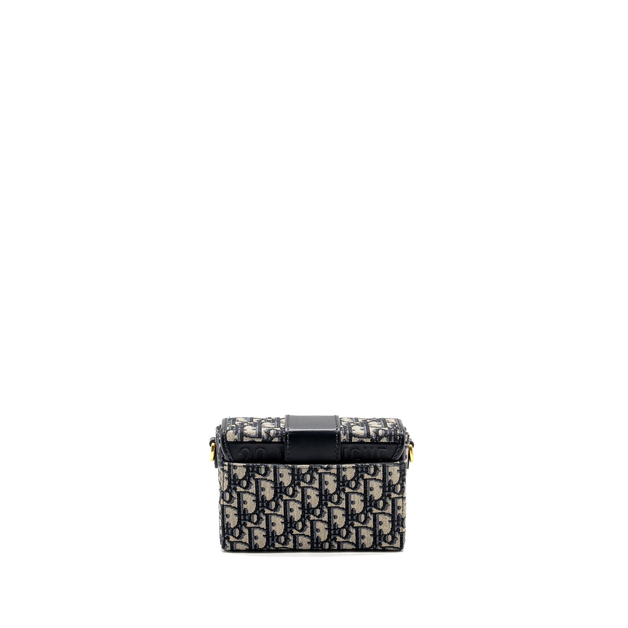 DIOR 30 MONTAIGNE BOX BLUE OBLIQUE JACQUARD GHW