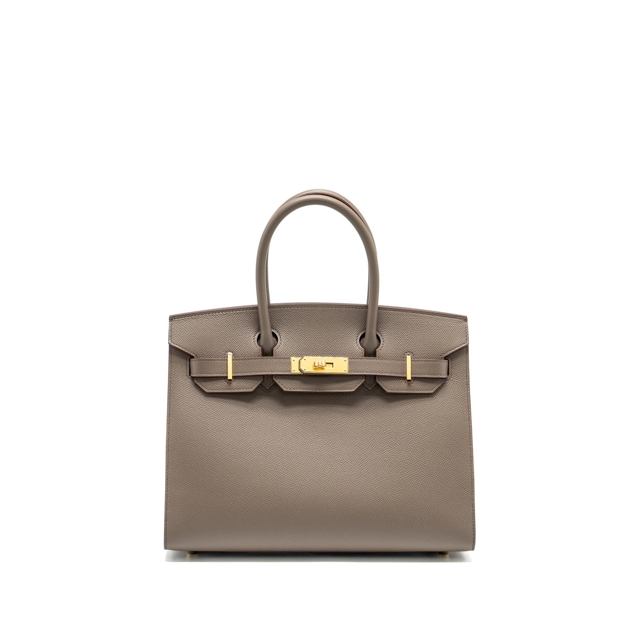 HERMES BIRKIN 30 SELLIER EPSOM GRIS ETAIN GHW