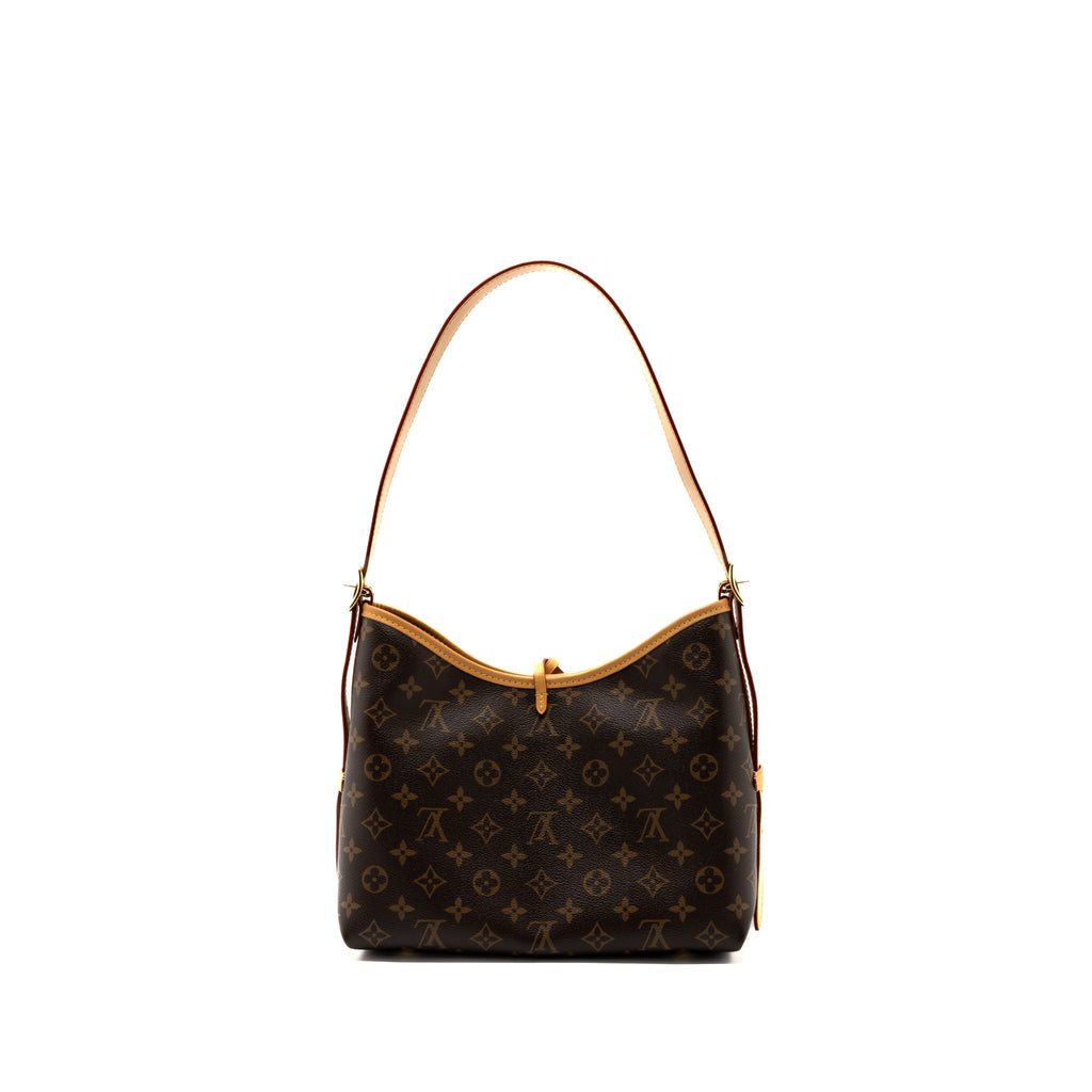 LOUIS VUITTON CARRYALL PM MONOGRAM CANVAS GHW(NEW VERSION)
