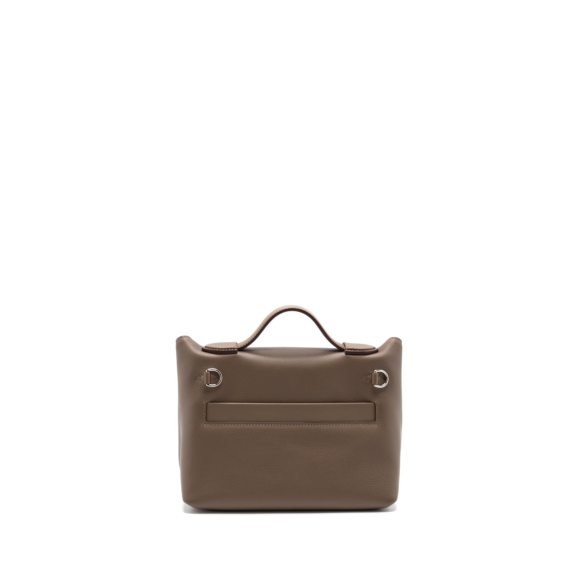 HERMES MINI 24/24 2424 -21 BAG EVERCOLOR/SWIFT ETOUPE SHW