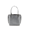GOYARD MINI ANJOU TOTE BAG GOYARDINE CANVAS GREY SHW