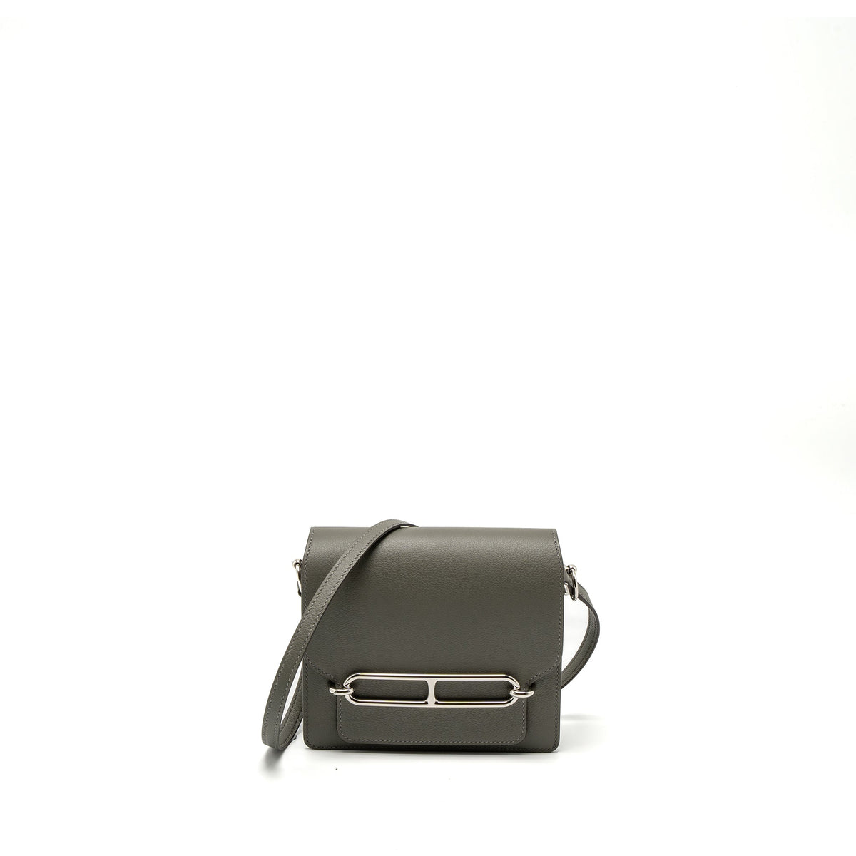 Hermes Mini Roulis Evercolor Gris Meyer SHW