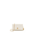 CHANEL PEARL CRUSH WALLET ON CHAIN LAMBSKIN WHITE GHW (MICROCHIP)