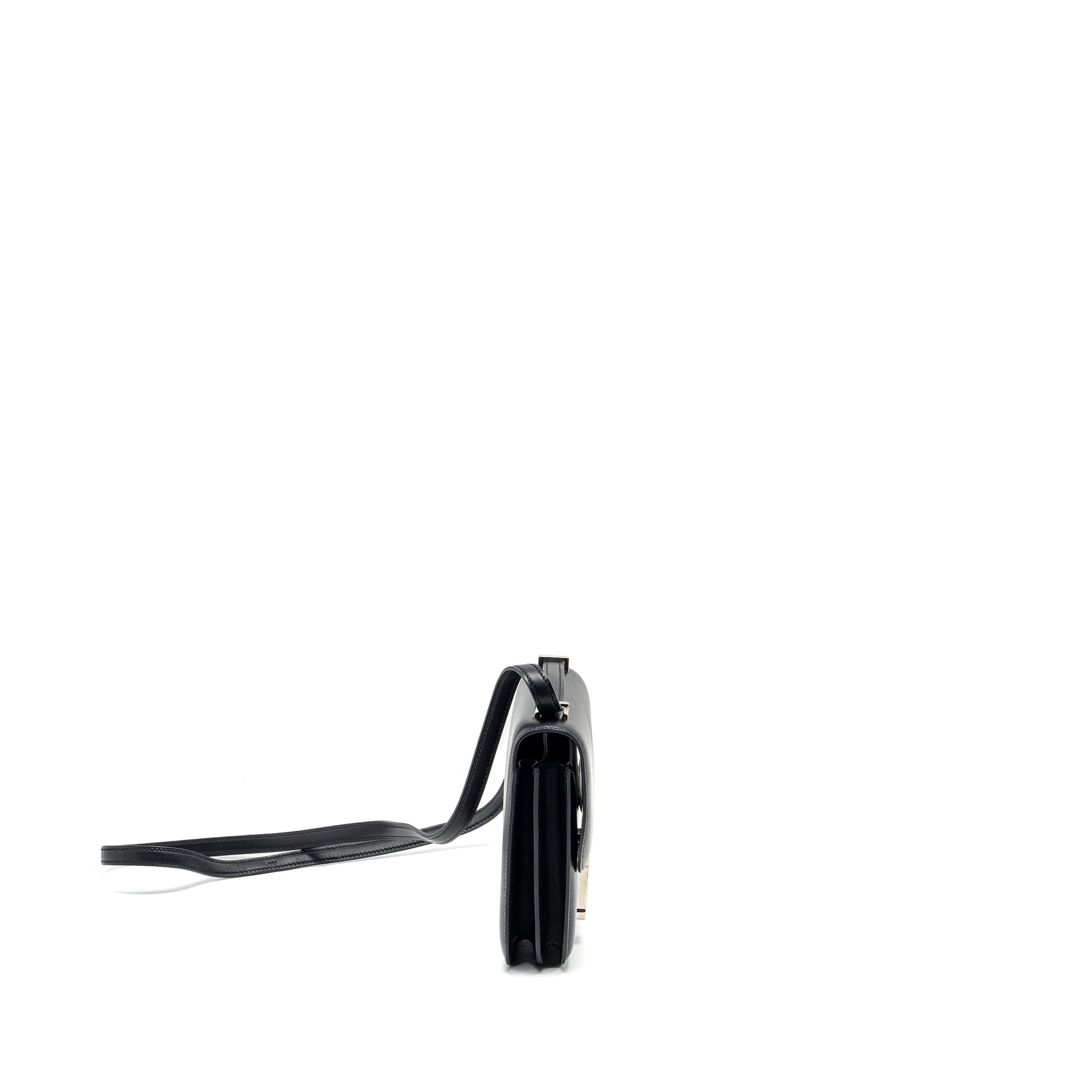 HERMES MINI CONSTANCE ALLEGRO BLACK / WHITE SHW