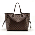 LOUIS VUITTON NEVERFULL GM DAMIER EBENE WITH GHW