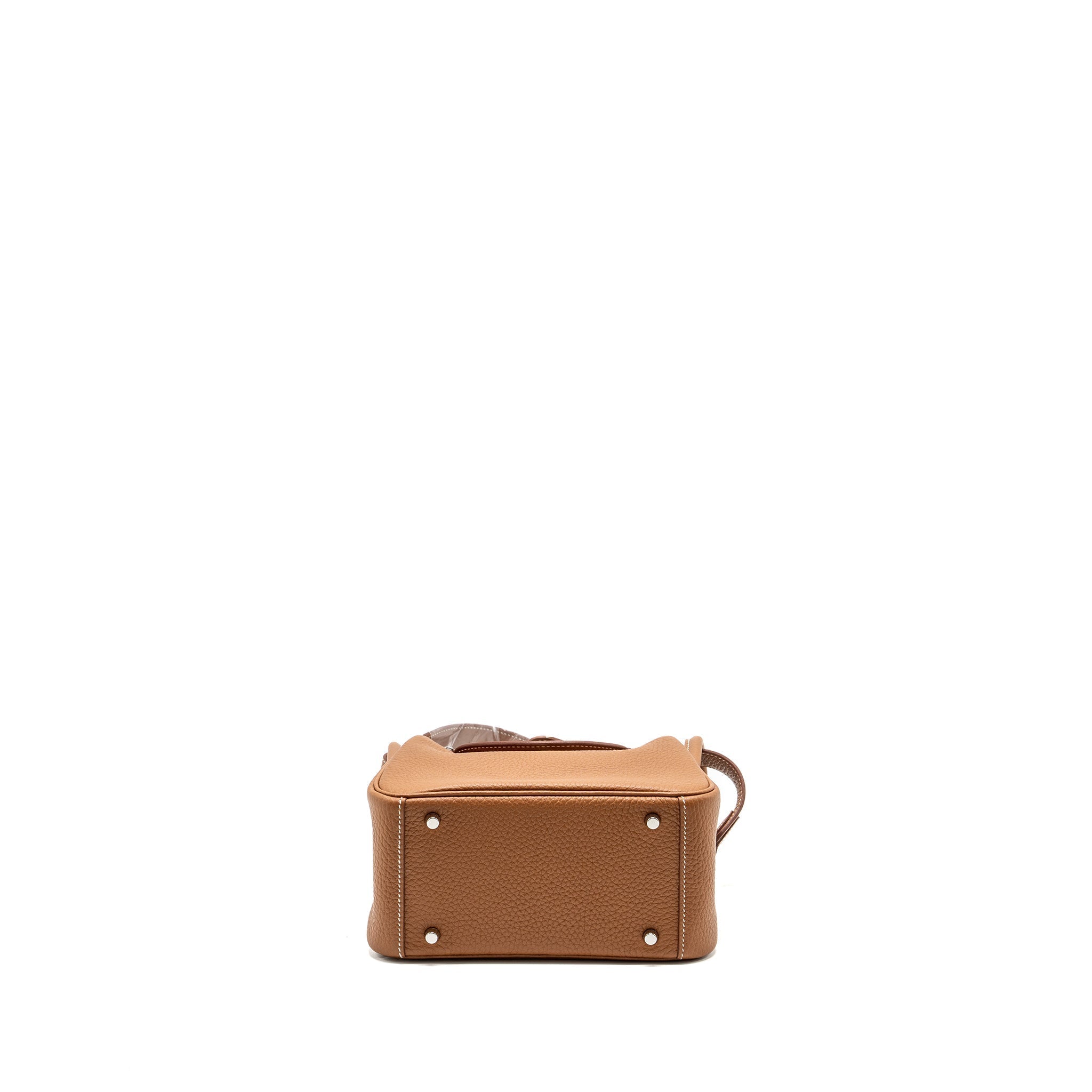 HERMES MINI LINDY CLEMENCE GOLD SHW