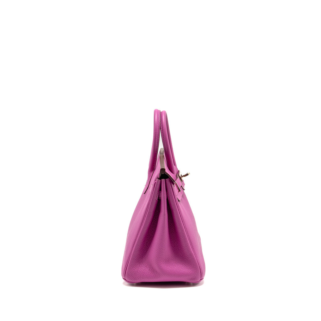 HERMES BIRKIN 25 TOGO MAGNOLIA SHW