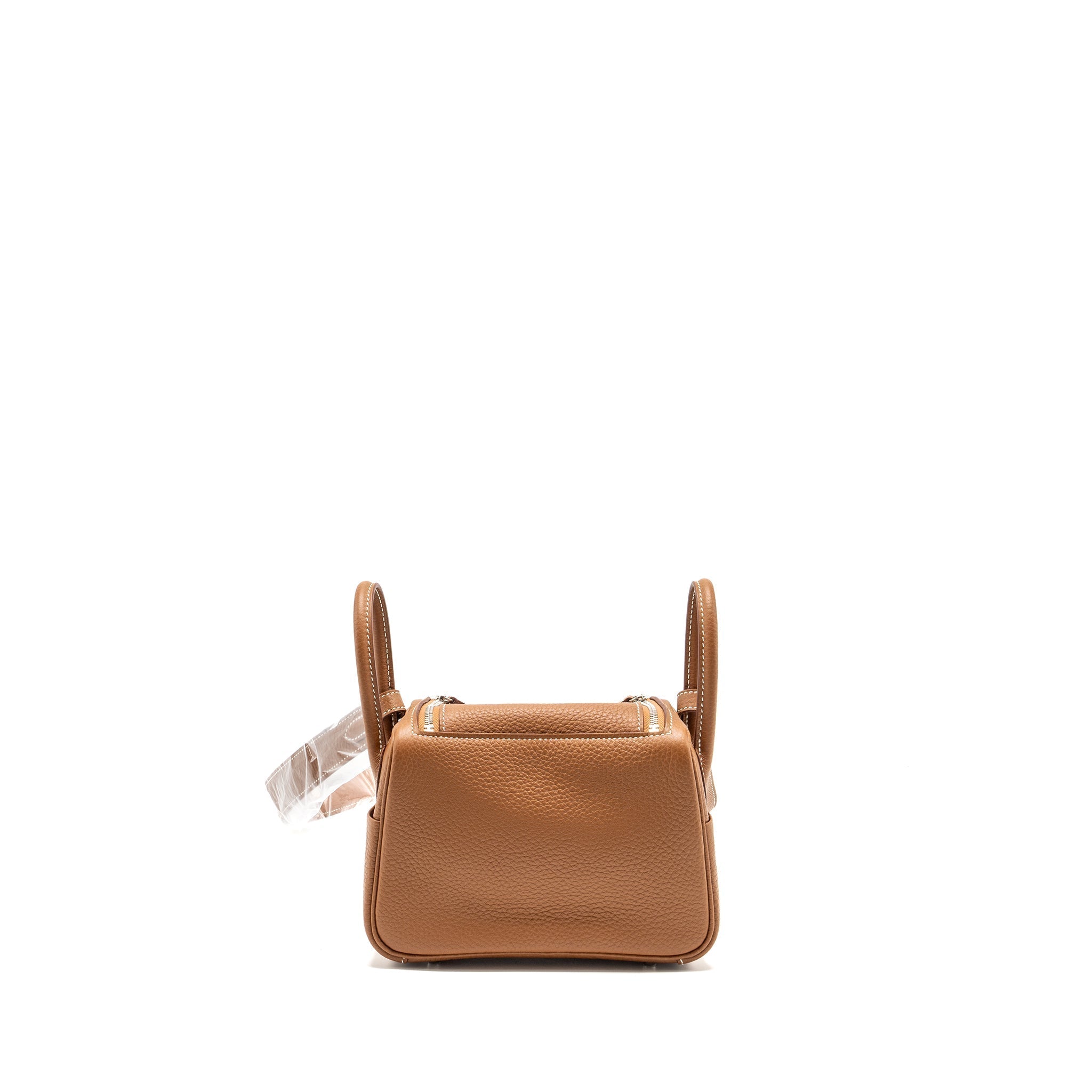 HERMES MINI LINDY CLEMENCE GOLD SHW