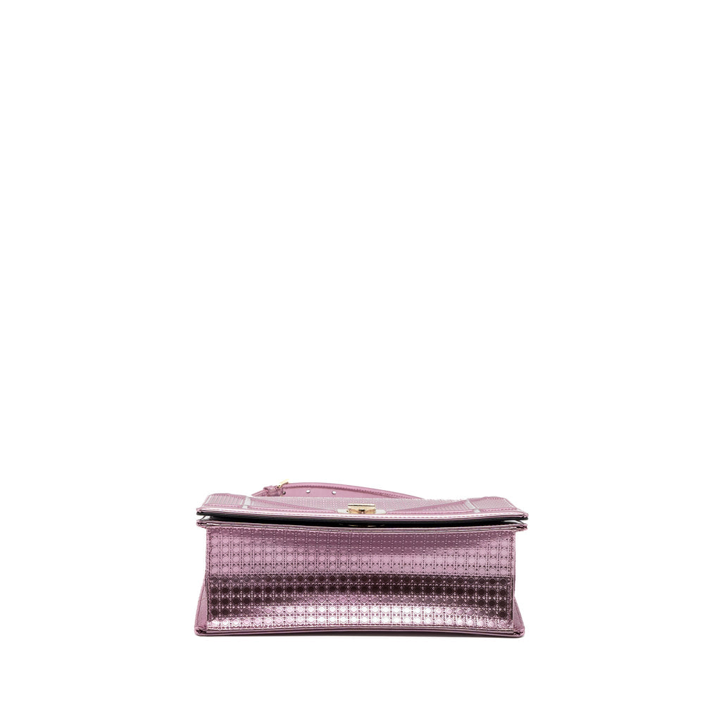 DIOR DIORAMA BAG METALLIC PINK LGHW