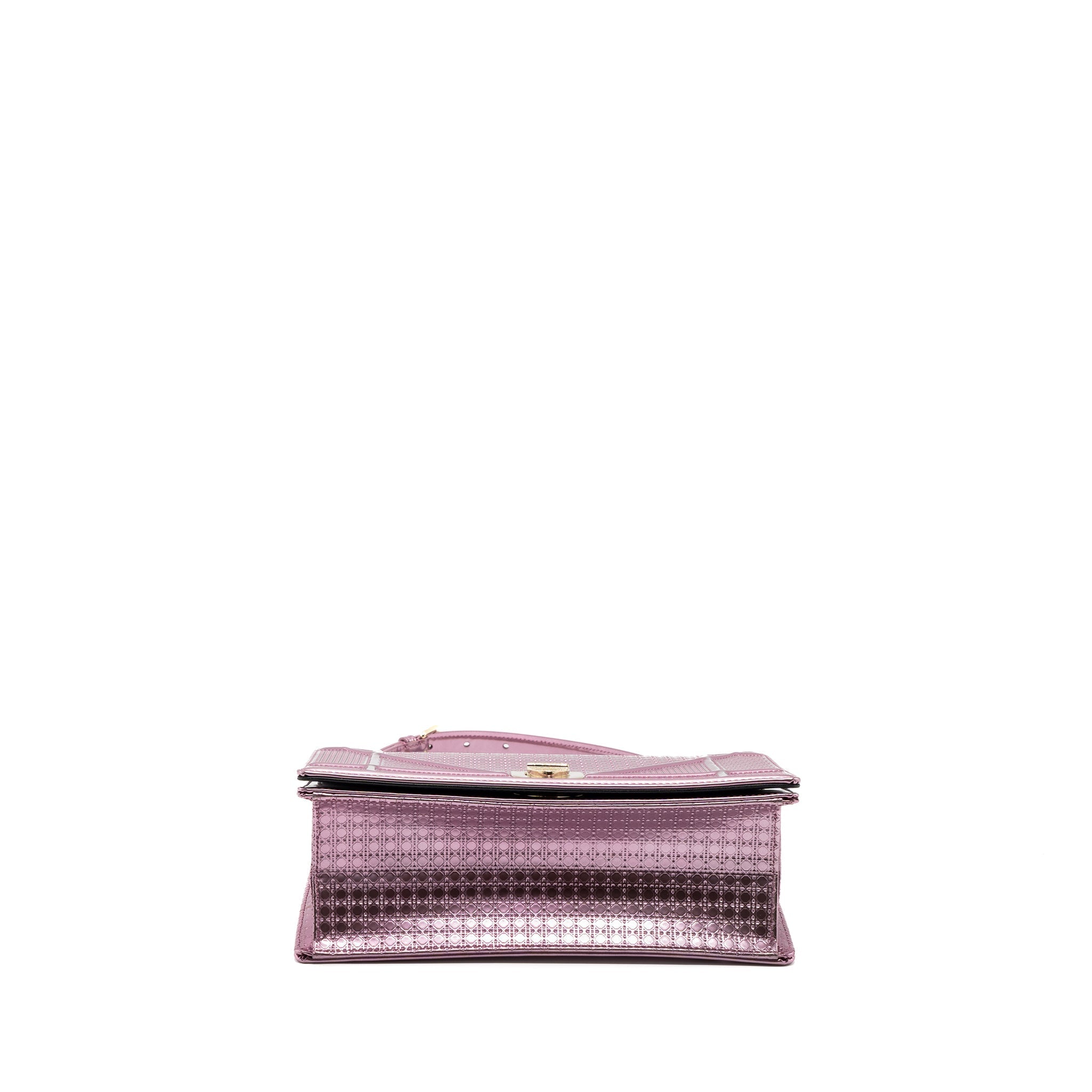 DIOR DIORAMA BAG METALLIC PINK LGHW