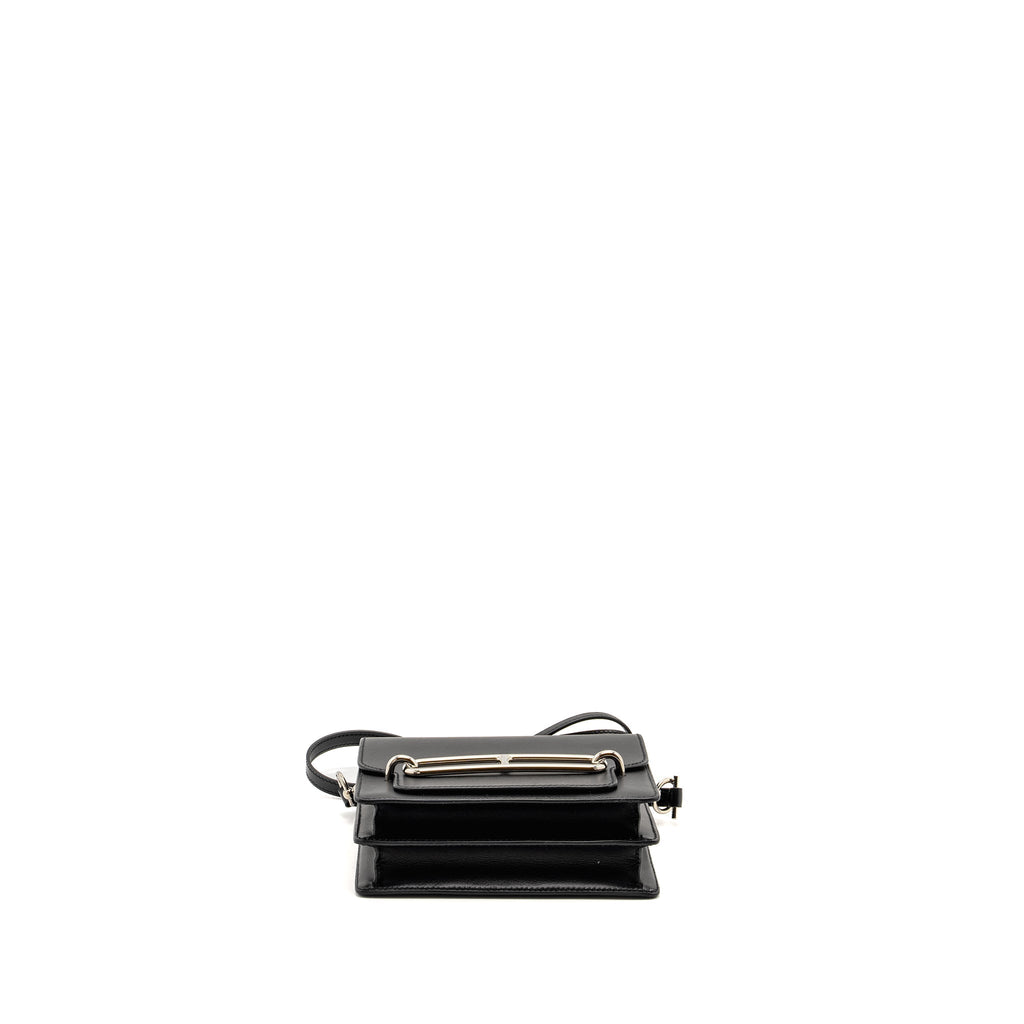 HERMES MINI ROULIS SWIFT BLACK SHW