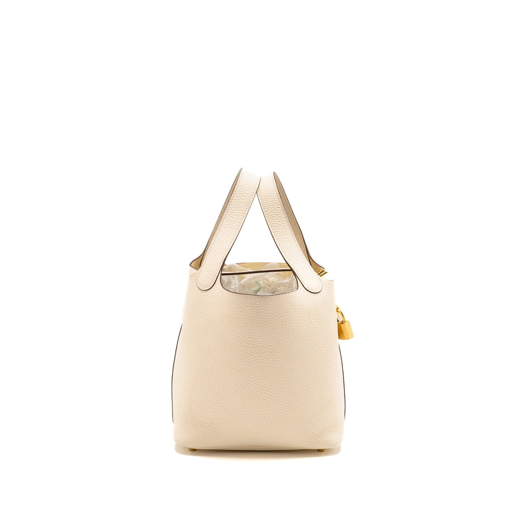 HERMES PICOTIN 18 LOCK BAG CLEMENCE NATA GHW