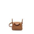 HERMES MINI LINDY CLEMENCE GOLD SHW