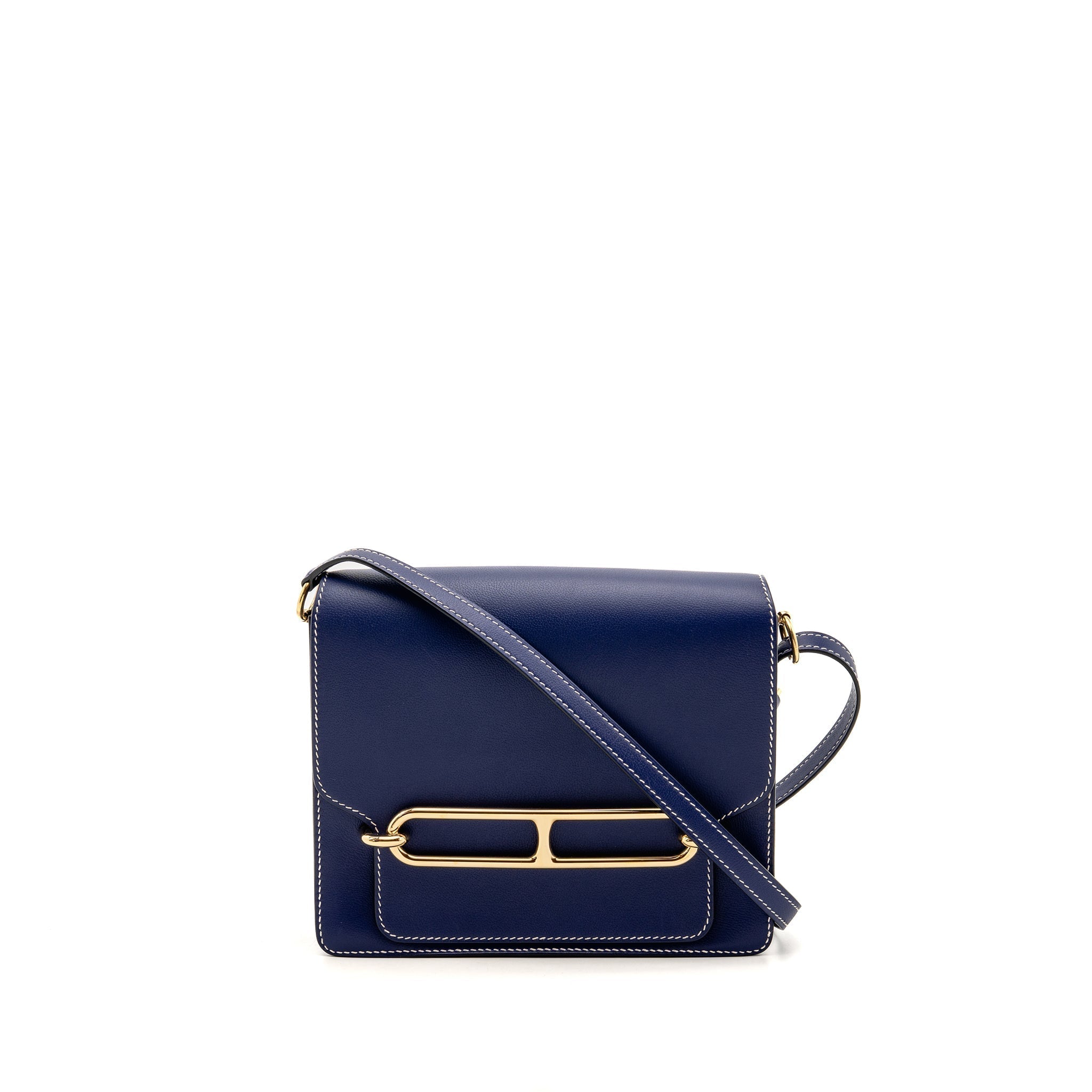 HERMES ROULIS 23 ALLEGRETTO BLUE ENCRE LGHW