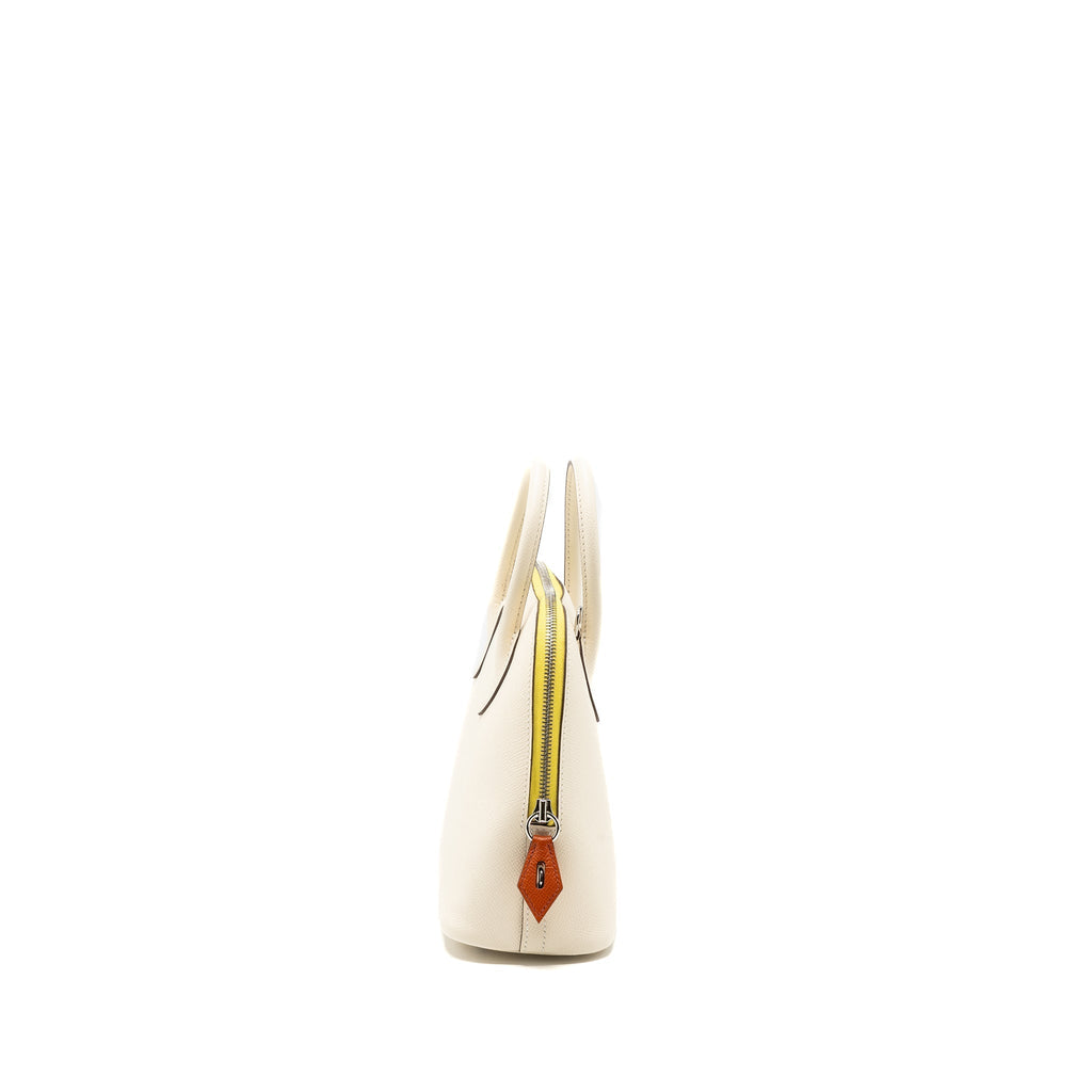 HERMES BOLIDE 1923 25 EPSOM NATA/TERRE BATTUE/JAUNE CITRON SHW