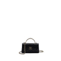 CHANEL TOP HANDLE MINI FLAP BAG WITH CHAIN CAVIAR BLACK LGHW (MICROCHIP)