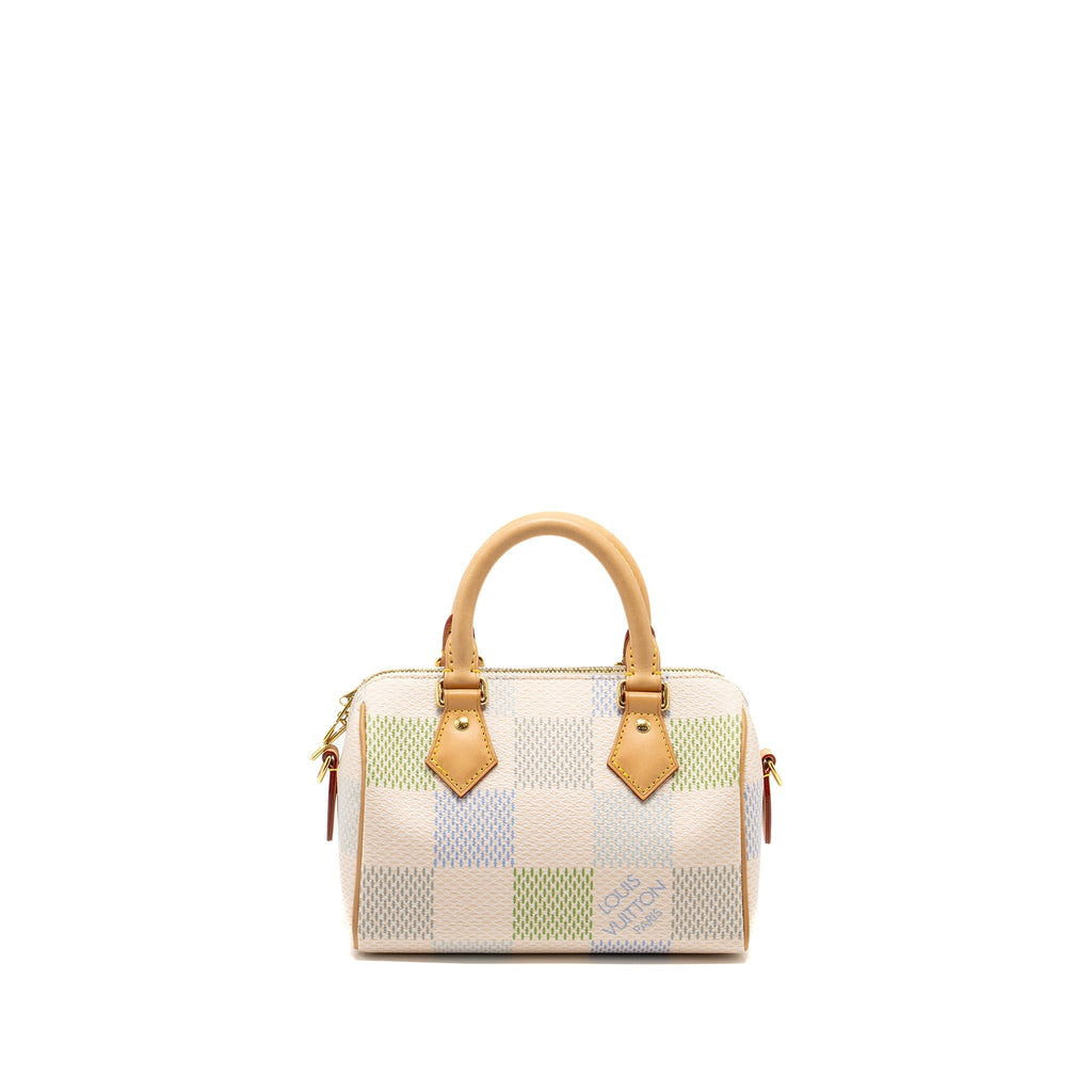 LOUIS VUITTON SPEEDY BANDOULIERE 20 AUTRES TOILES DAMIER MULTICOLOUR GHW