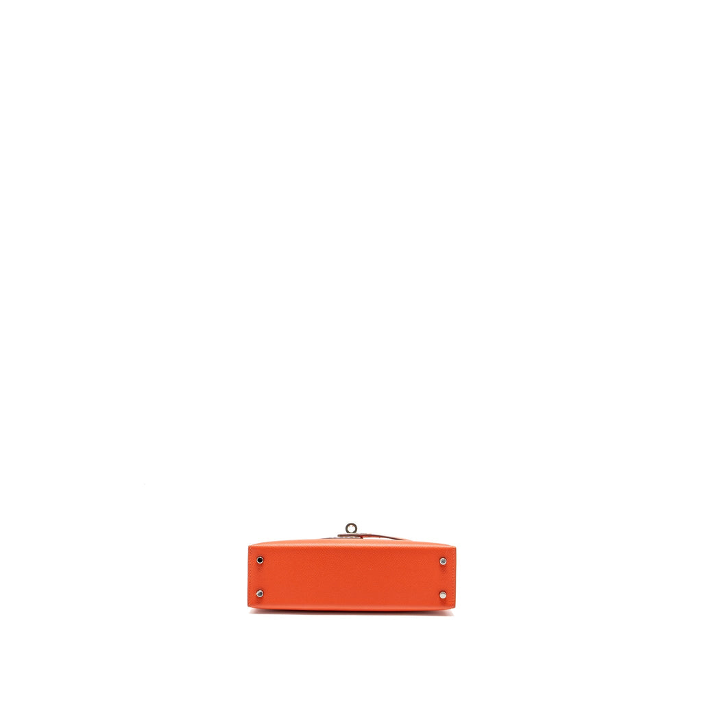 HERMES MINI KELLY II EPSOM CAPUCINES SHW