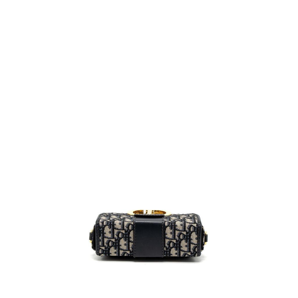 DIOR 30 MONTAIGNE BOX BLUE DIOR OBLIQUE JACQUARD GHW