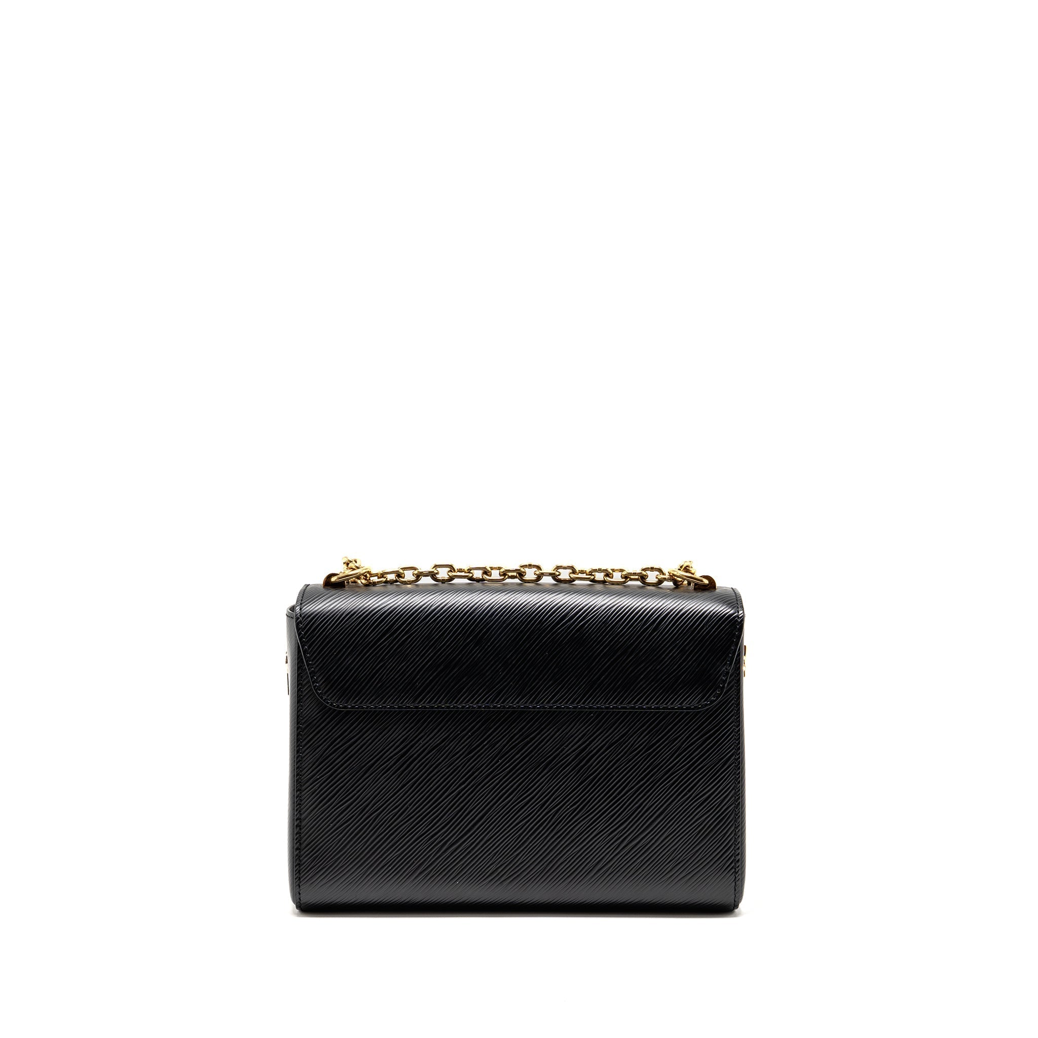 LOUIS VUITTON LOVE LOCK TWIST MM EPI BLACK MULTICOLOUR HARDWARE