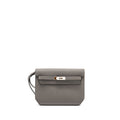 HERMES POCHETTE KELLY DEPECHES 25 TOGO GRIS ETAIN SHW