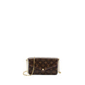 LOUIS VUITTON FELICIE POCHETTE MONOGRAM CANVAS GHW