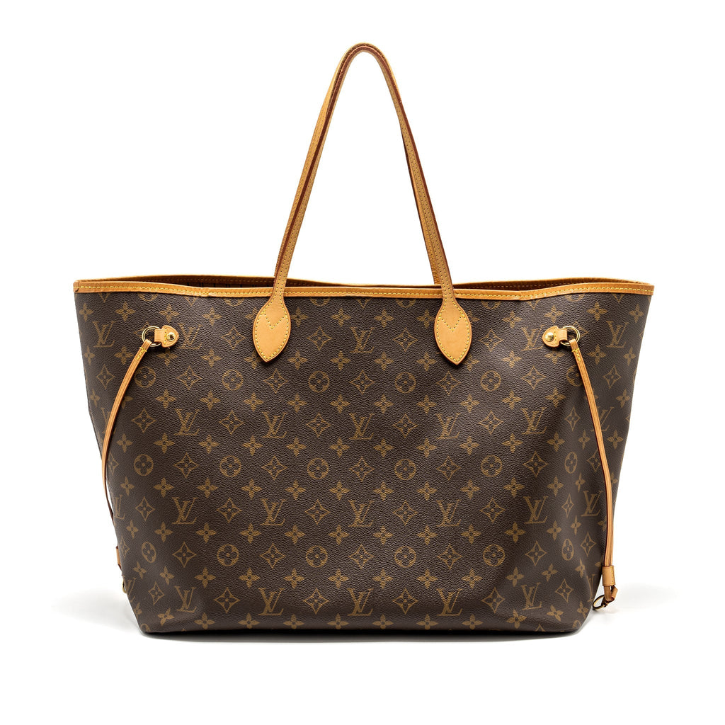 LOUIS VUITTON NEVERFULL GM MONOGRAM CANVAS GHW