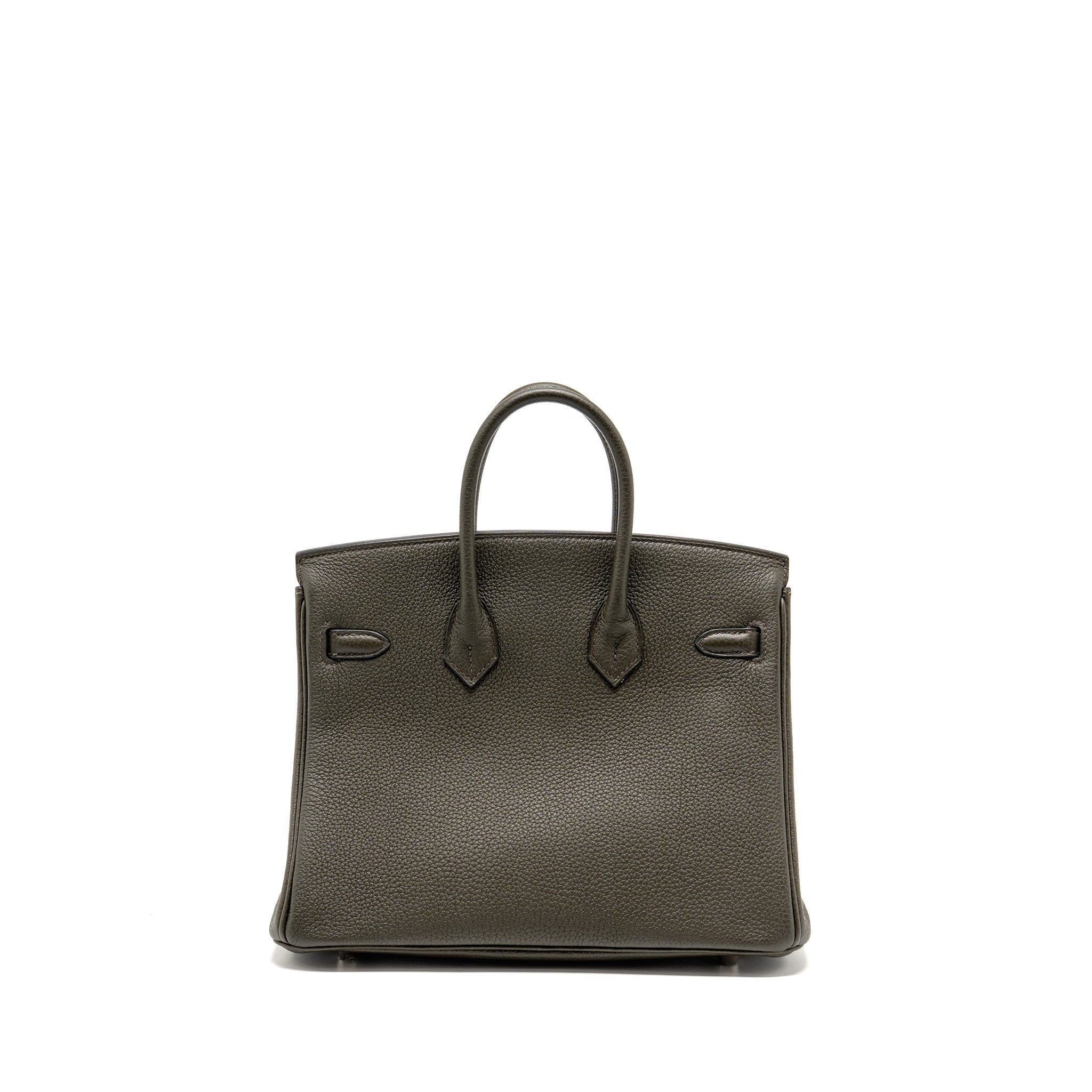 HERMES BIRKIN 25 TOGO VERT DE GRIS SHW