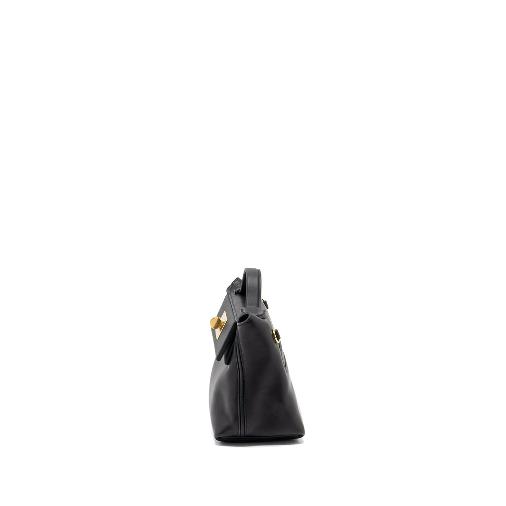 HERMES MINI 24/24 2424 - 21 BAG VOLUPTO/SWIFT BLACK GHW