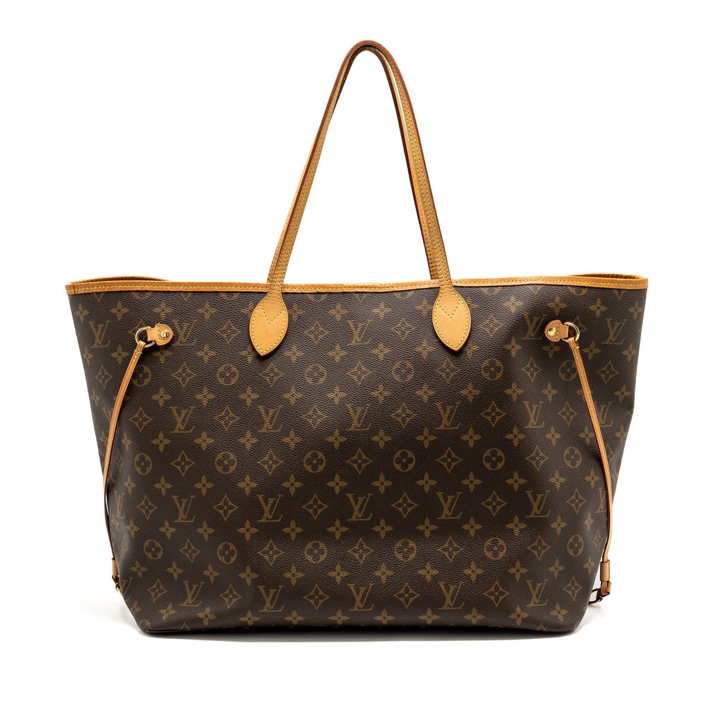LOUIS VUITTON NEVERFULL GM MONOGRAM CANVAS GHW