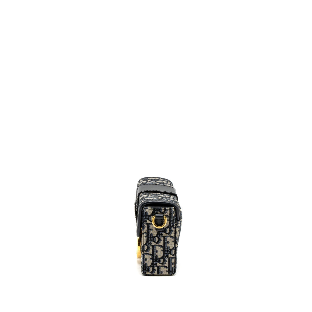 DIOR 30 MONTAIGNE BOX BLUE DIOR OBLIQUE JACQUARD GHW