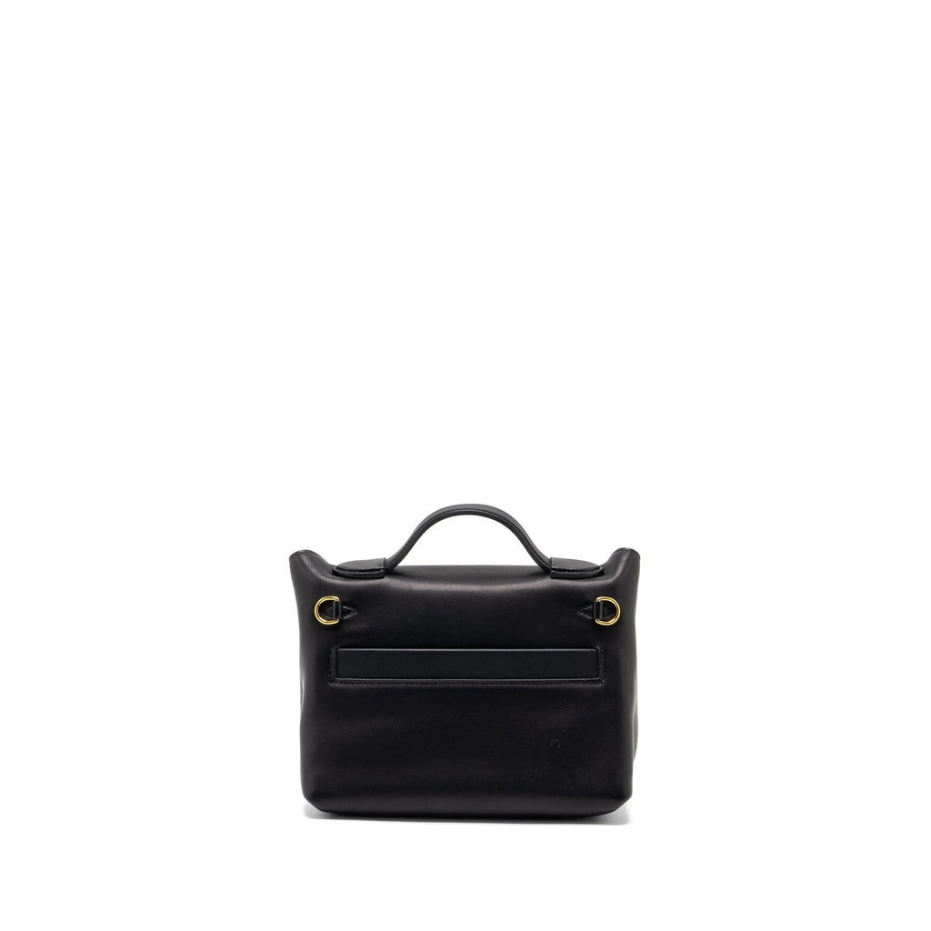 HERMES MINI 24/24 2424 - 21 BAG VOLUPTO/SWIFT BLACK GHW