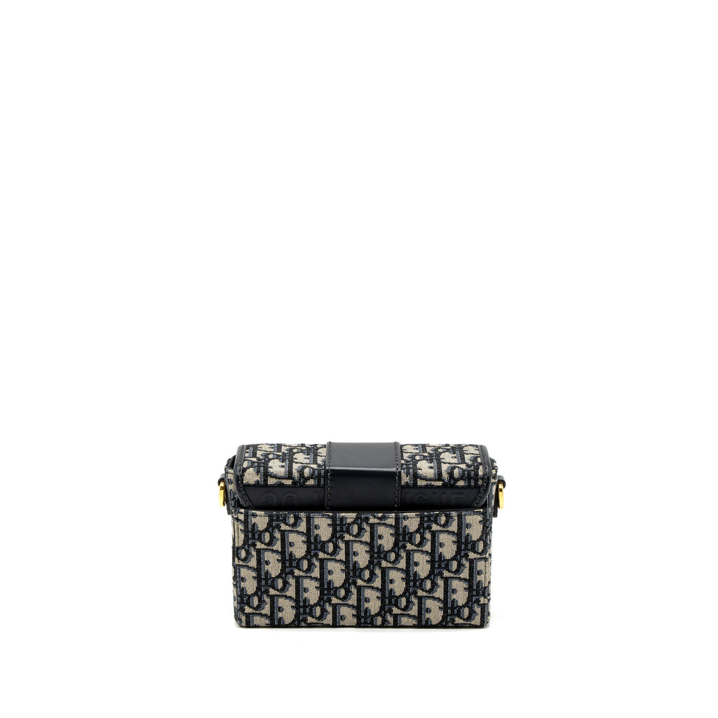 DIOR 30 MONTAIGNE BOX BLUE DIOR OBLIQUE JACQUARD GHW