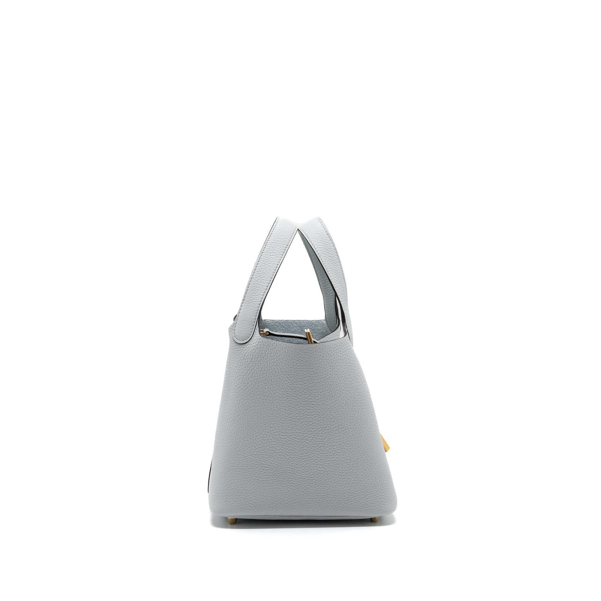 HERMES PICOTIN 18 CLEMENCE BLUE PALE GHW