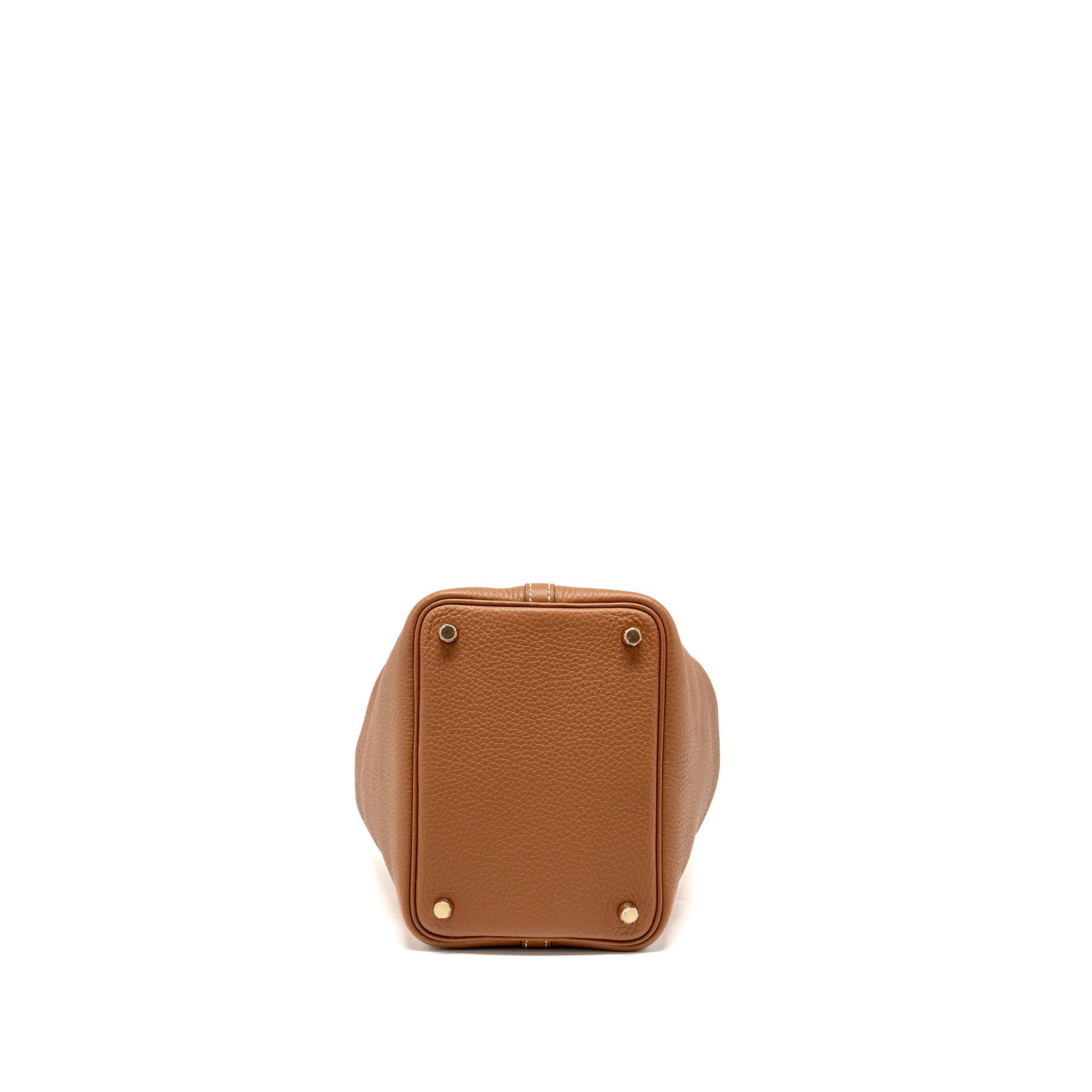 HERMES PICOTIN 18 LOCK BAG CLEMENCE GOLD GHW